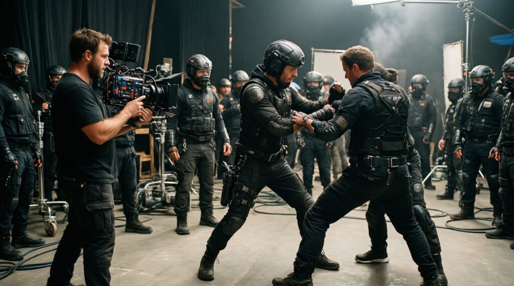 Как снимают сцены боёв и погонь: постановка, трюки, безопасность - иллюстрация