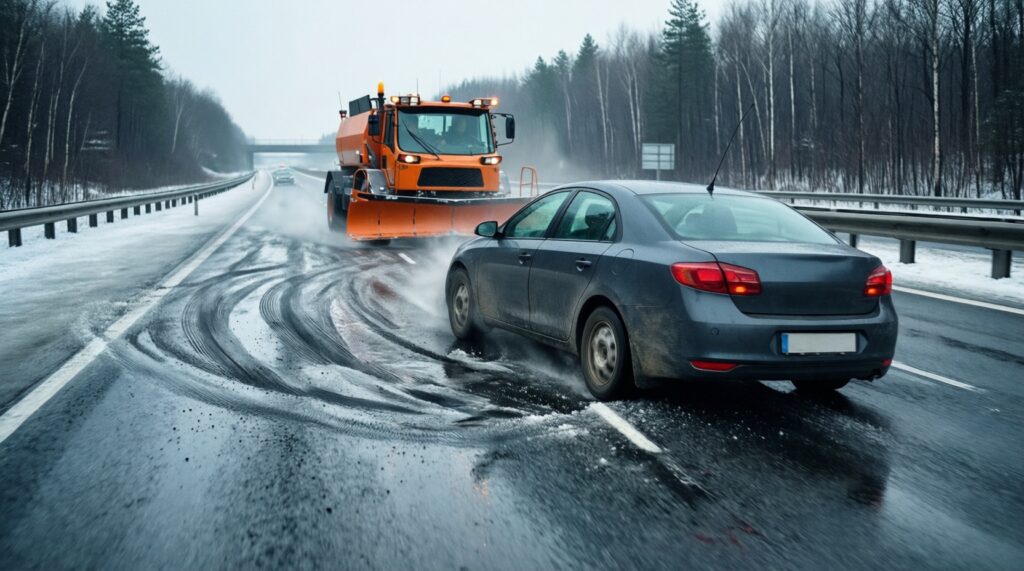 Ситуация на дорогах Улан-Удэ и трассах республики: пробки, аварии, перекрытия, объезды - иллюстрация