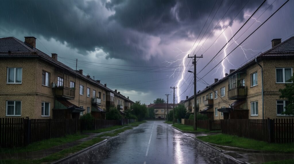 Погода и природные риски: штормовые предупреждения, паводки, пожароопасная обстановка - иллюстрация