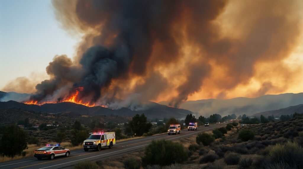 Пожары и ЧС: обстановка в районах, силы и средства, прогноз на ближайшие дни - иллюстрация