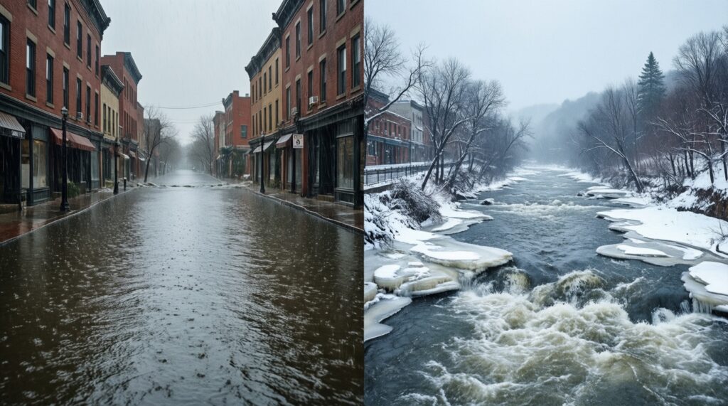 Погода и природные риски: штормовые предупреждения, паводки, пожароопасная обстановка - иллюстрация