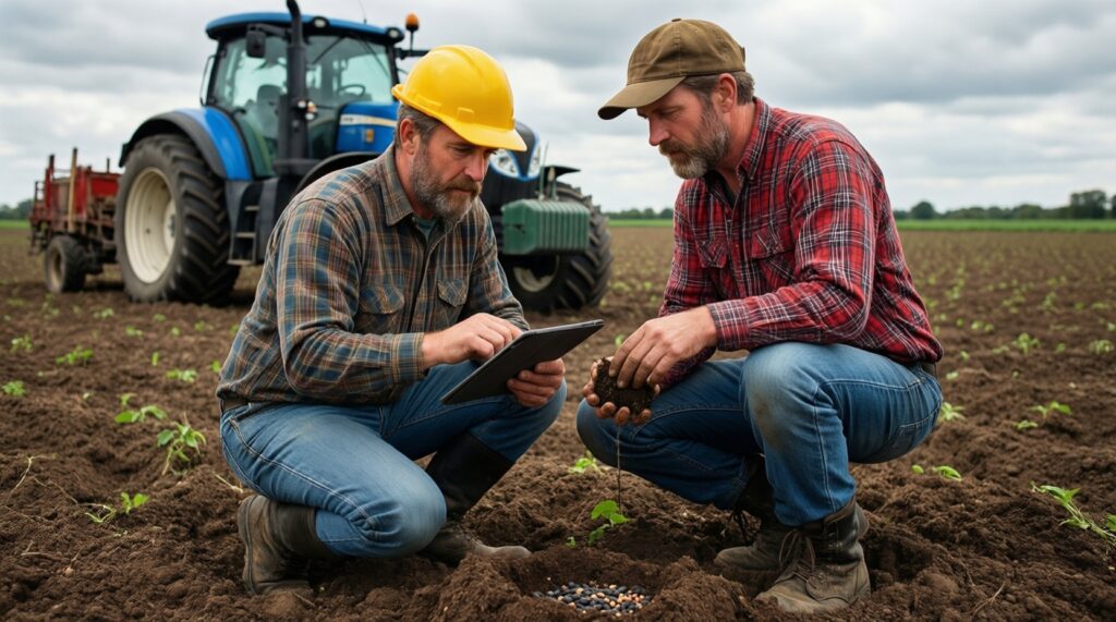Сельское хозяйство: посевная/кормовая база, поддержка фермеров и прогноз урожая - иллюстрация