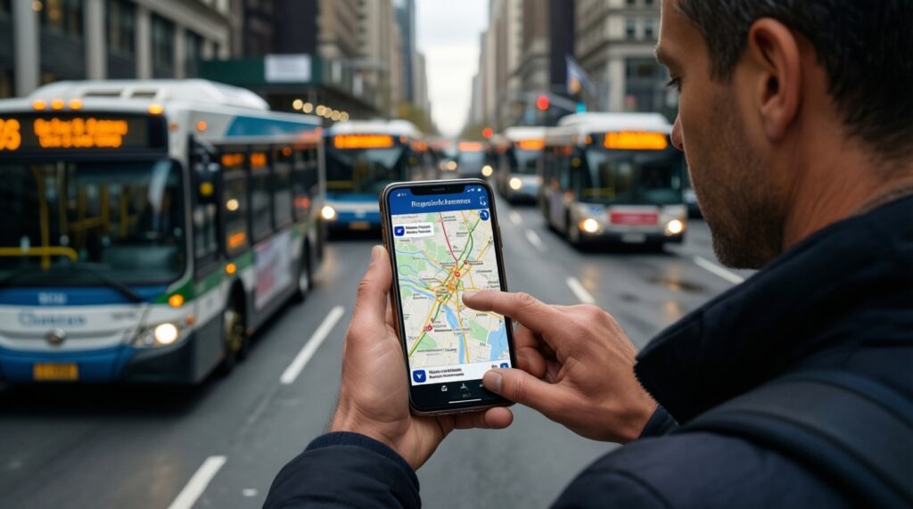 Ситуация на дорогах: пробки, ДТП, перекрытия и работа общественного транспорта - иллюстрация