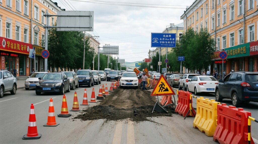 Ситуация на дорогах Бурятии: перекрытия, ремонт, пробки и аварийные участки - иллюстрация